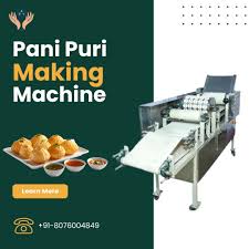 Commercial Panipuri Making Machine – High-Speed Automatic Golgappa Making Machine for Food Businesses